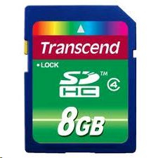 8GB SDHC Transcend CL4 (TS8GSDHC4)